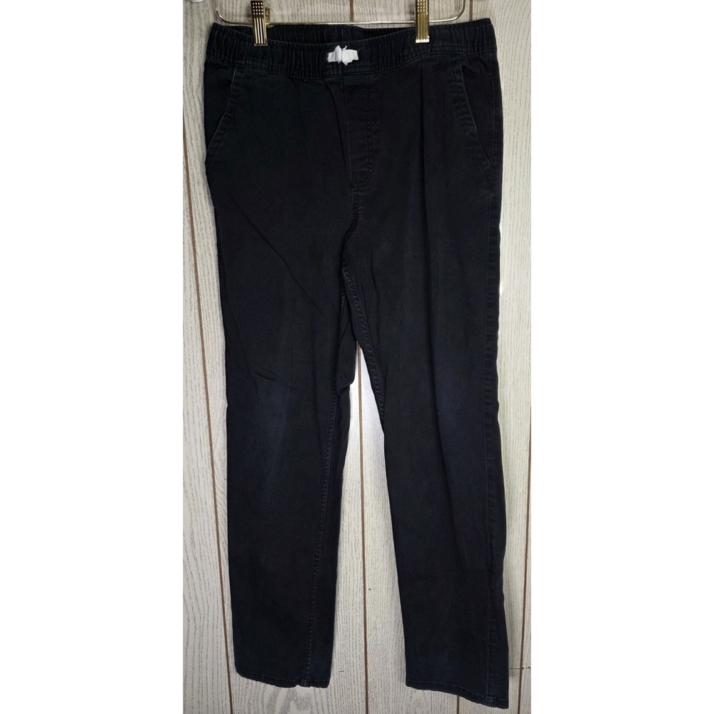 Old Navy Shirt Wonder Nation Pants Boys XL 14-16 Outfit Set Black Gray Stripe